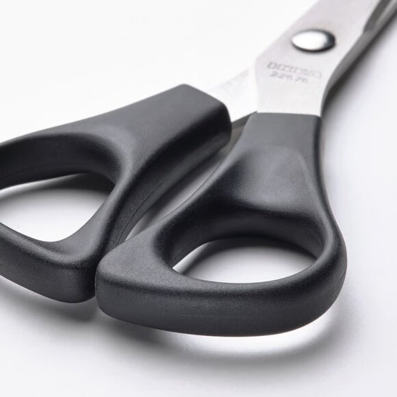IKEA MANOGA Scissors, stainless steel, black - Picture 10 of 12